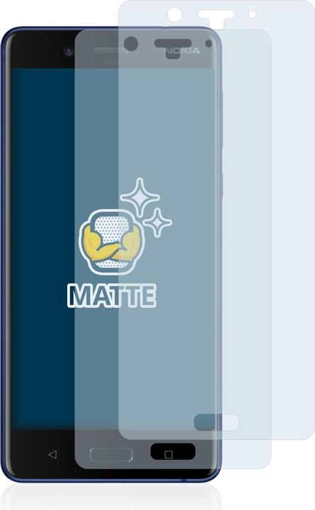 Image du produit BROTECT Film de protection antireflet Protection d'écran mat (2 pièce(s), Nokia 8)