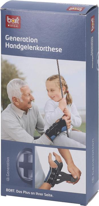 Produktbild Bort Medical Generation Handgelenkbandage S rechts blau
