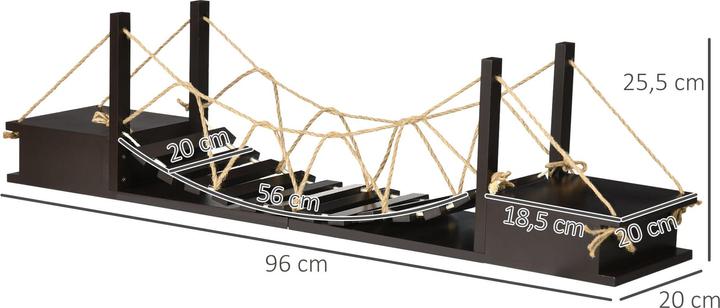 Immagine prodotto Jamb Parete da arrampicata (25.50 cm, Espresso)