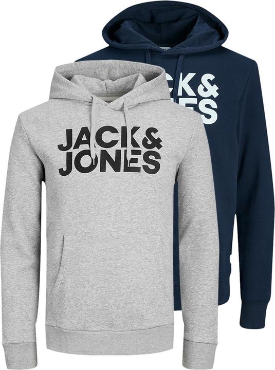 Jack & Jones 2er Pack Corp Sweatshirt / Hoodie (S)