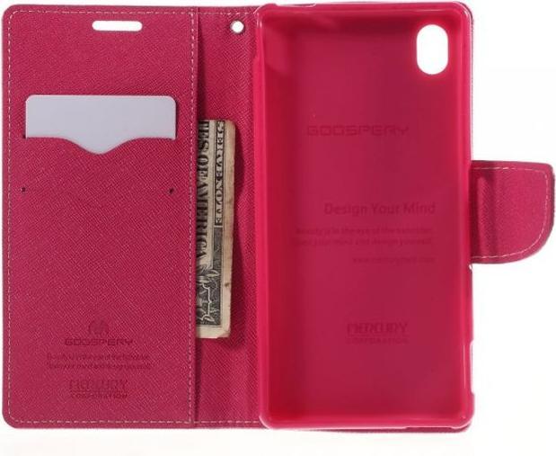 Actual product image Goospery Fancy Diary Series (Sony Xperia M4 Aqua)