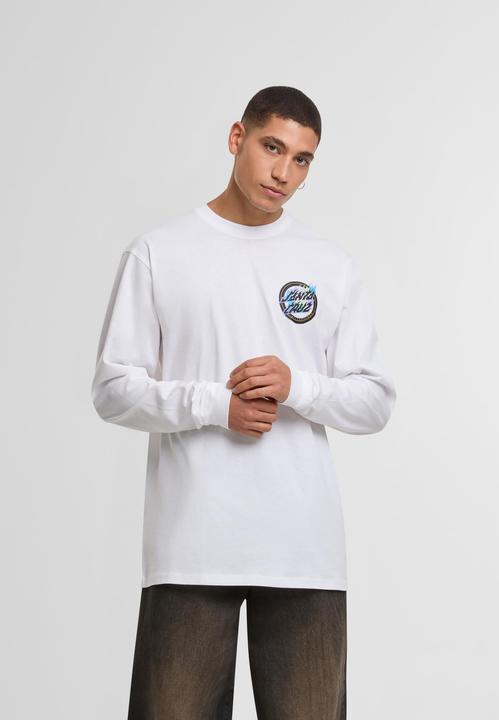 Actual product image Santa Cruz Holo Flamed Dot Longsleeve - 125529 (XL)