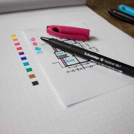 Actual product image Schneider Fineliner 967 (Blue, 10 x)