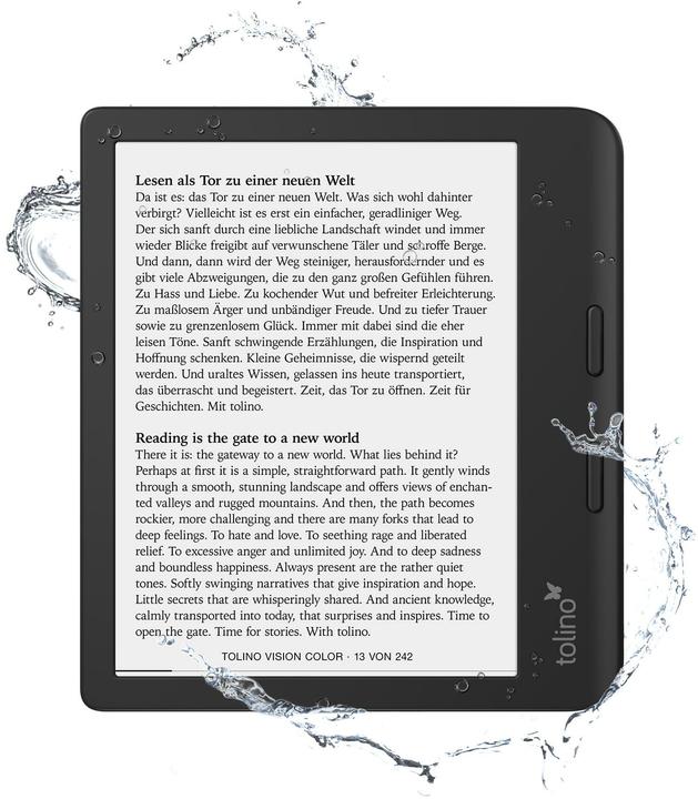 Actual product image tolino Vision Colour (7", 32 GB, Black)