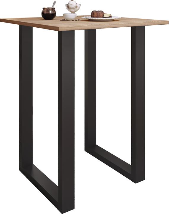 Produktbild VCM Holz Bartisch Stehtisch Xona 80x80 (80 x 80 x 102 cm)