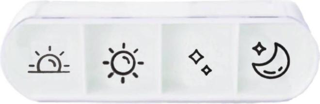 Actual product image Depa Medyczny tygodniowy pojemnik na lekarstwa kasetka