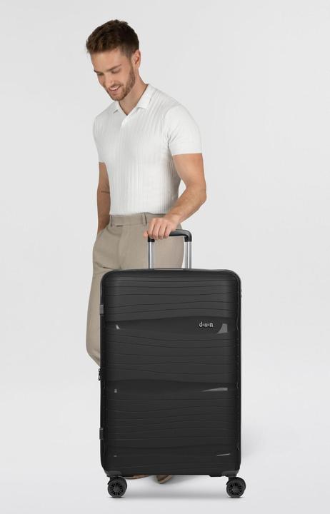 Immagine prodotto D&N Travel Line 4300-Plus Carrello a 4 ruote L 76 cm con piega ad espansione (96 l, XL (da 115l))