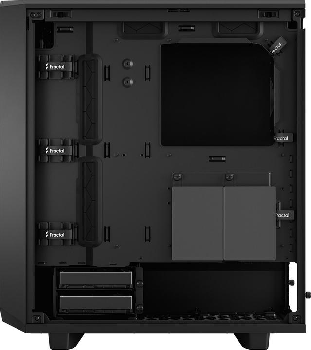 Actual product image Fractal Meshify 2 Compact Black Solid (ATX, mATX, Mini-ITX)