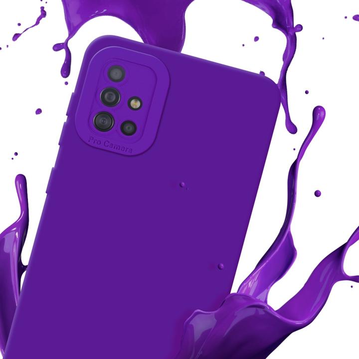 Actual product image Cadorabo Case for Samsung Galaxy A51 4G / M40s in TPU Fluid LM162 Style (Samsung Galaxy M40s)