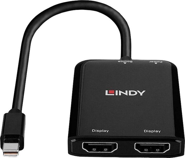 Actual product image Lindy Mini DisplayPort to 2 Port HDMI MST Hub (Mini USB, 2 Ports)