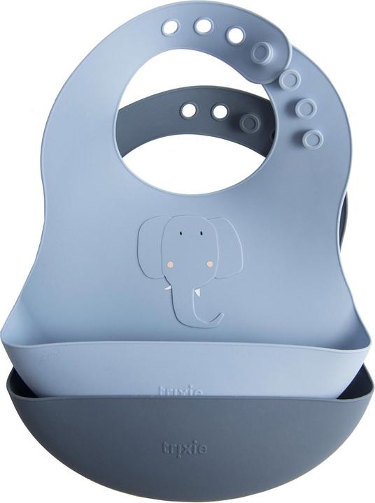 Trixie Baby Bavoirs en silicone (3.60 mois)
