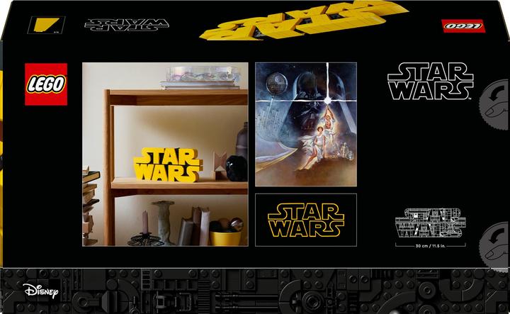 Actual product image LEGO Star Wars™ logo made from bricks (75407, LEGO Star Wars)