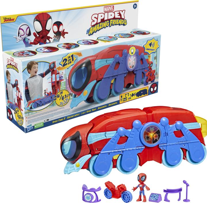 Immagine prodotto Hasbro Spidey 2in1 Ragno Bruco