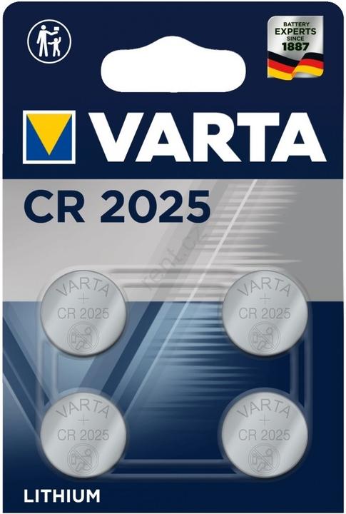 Varta CR2025 (4 pcs, CR2025, 160 mAh)