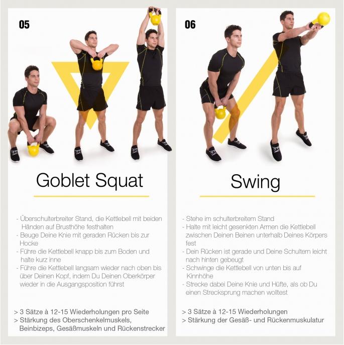 Produktbild Gorilla Sports Kettlebell (1 x 6 kg)