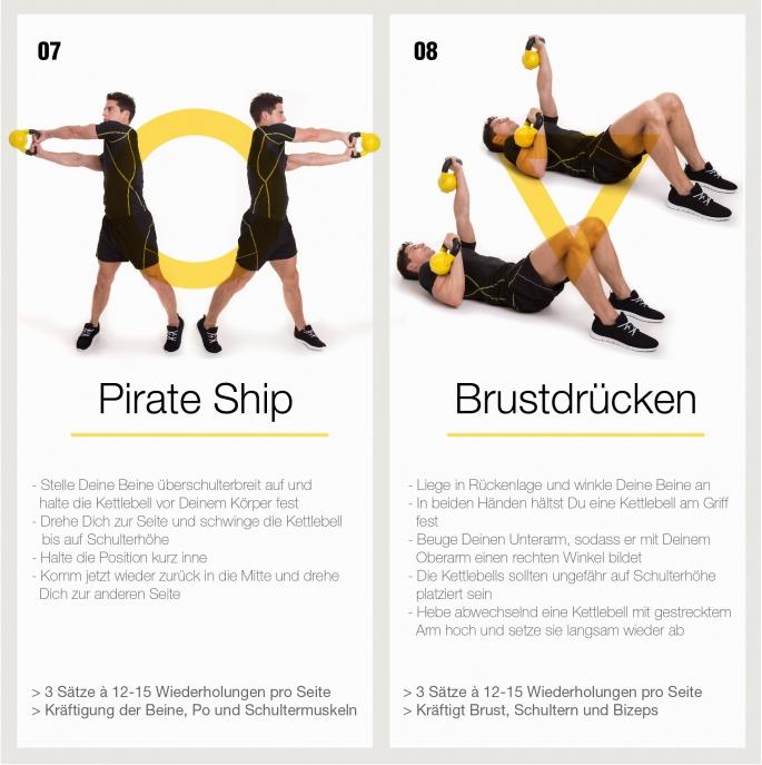 Produktbild Gorilla Sports Kettlebell (1 x 6 kg)