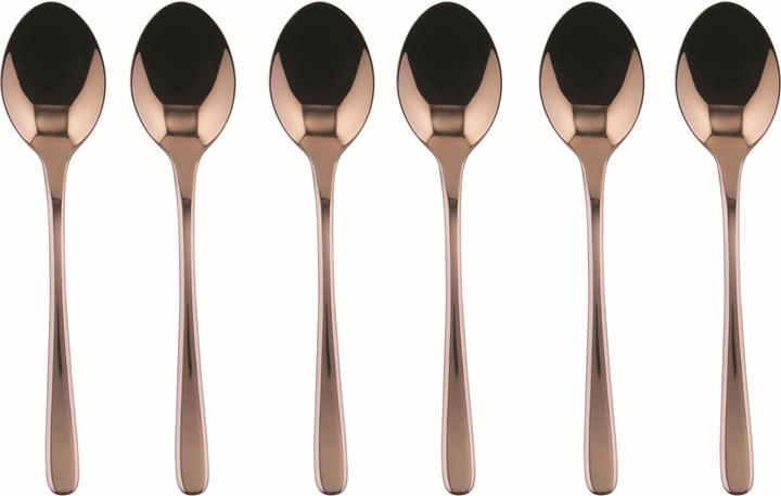 Sambonet Espresso spoon button 6 pieces, copper (6 Piece, Scoops)