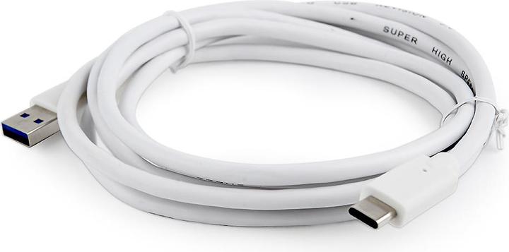 Produktbild Gembird CCP-USB3-AMCM-6-W USB Kabel 1,8 m 3.2 Gen 1 (3.1 Gen 1) USB A USB C Weiss (1.80 m, USB 3.2 Gen 1)