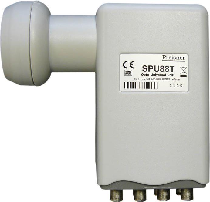 Televes Preisner SPU88T 10.7 (Octo LNB, 40mm)