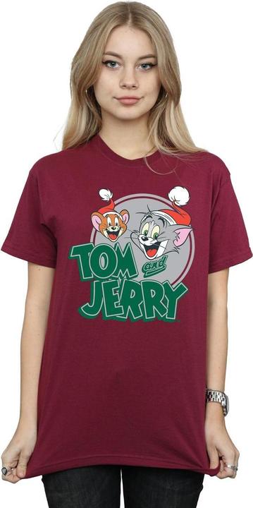 Tom & Jerry Christmas Greetings TShirt (XL)