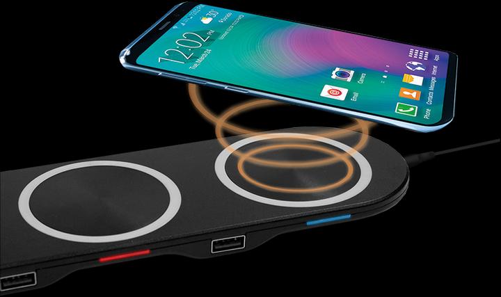 Actual product image LogiLink Wireless table charger (15 W)