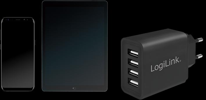 Immagine prodotto LogiLink Adattatore presa USB (24 W)