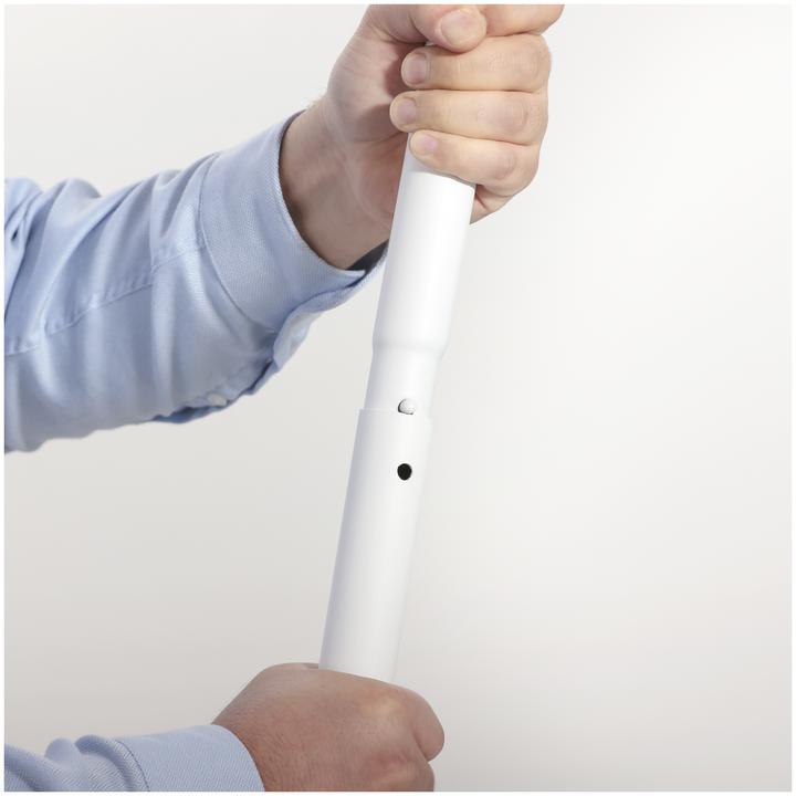Image du produit Schmusewolke Tipi blanc avec moteur et berceau à ressorts bio