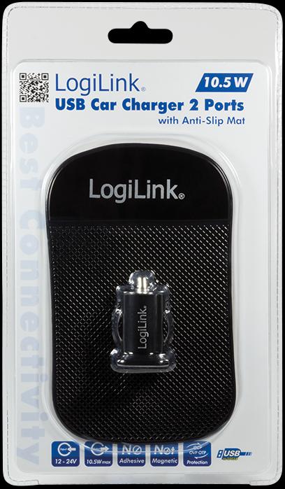 Actual product image LogiLink USB Car Power Supply