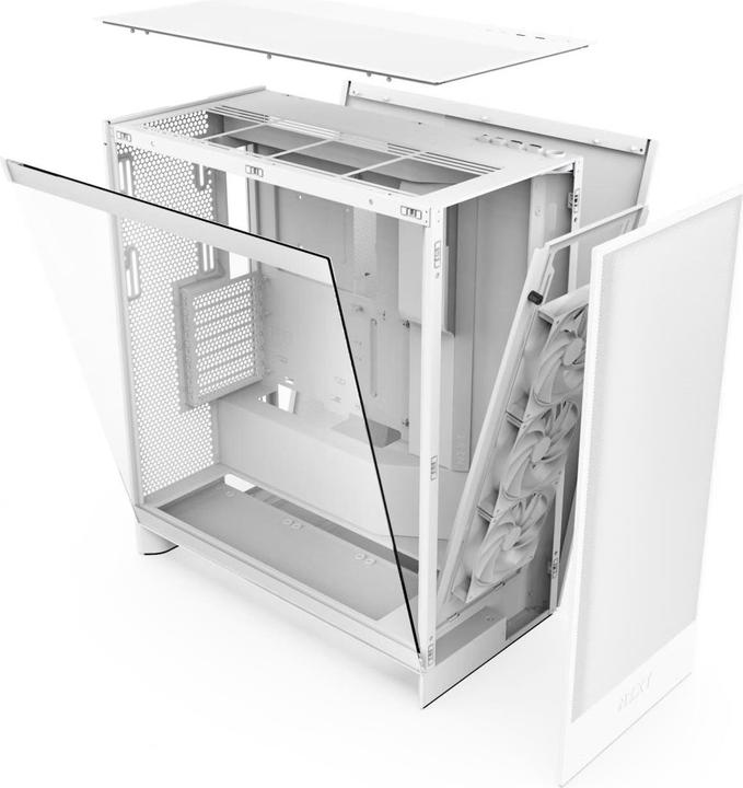 Produktbild NZXT H7 Flow (2024) (Mini-ITX, mATX, E-ATX, ATX)