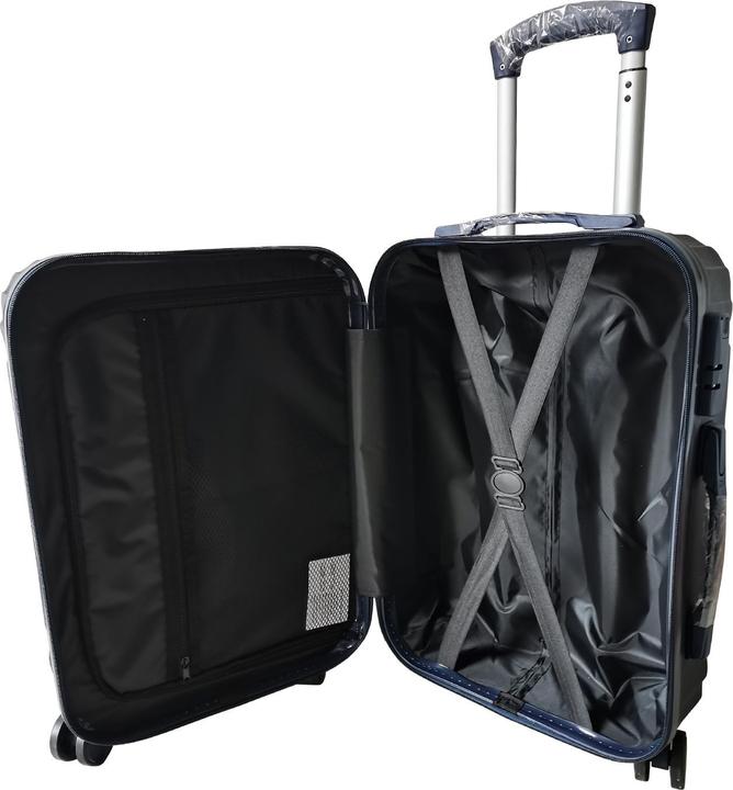 Actual product image NTK-Collection Hartschalenkoffer 2er-Set Mabell Blau (80 l, M (50 - 90l), L (90 - 115l))