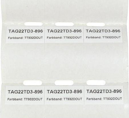 Produktbild HellermannTyton TAG Selbstlaminierende Etiketten 1209