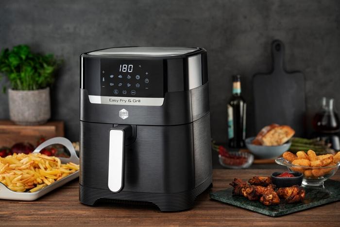 Immagine prodotto OBH Nordica AG5058S0 Friggitrice Singola 4,5 L Stand-alone Friggitrice ad aria calda Nero