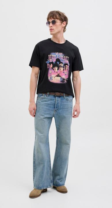 Actual product image Jack & Jones Gedruckt Rundhalsausschnitt T-shirt T-shirt (S)