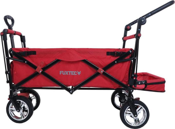 Produktbild Fuxtec Bollerwagen FX-CT800 mit UV-geschütztem Sonnendach,Schiebegriff & Innenraumverlängerung