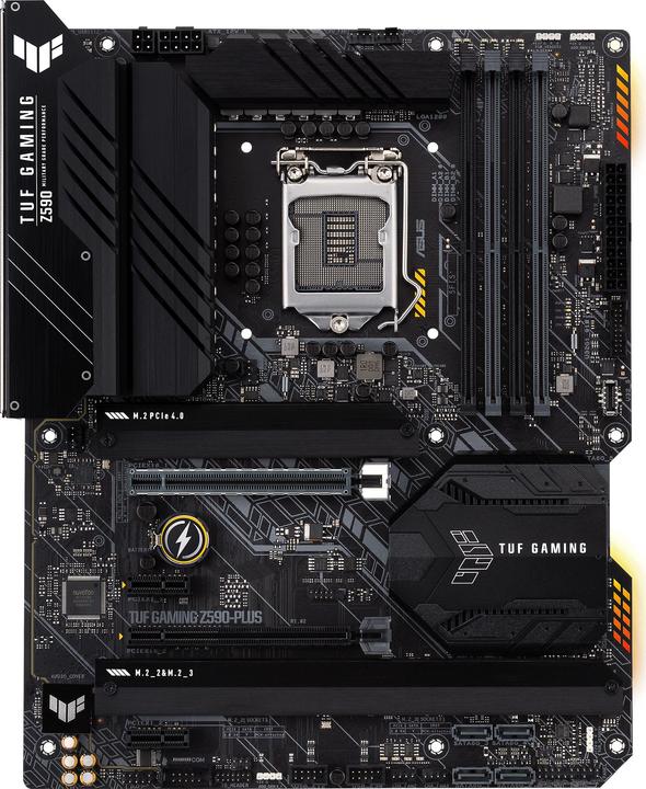 Produktbild ASUS TUF GAMING Z590-PLUS (LGA 1200, Intel Z590, ATX)