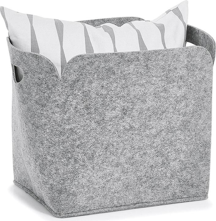 Productafbeelding Zeller Present Mandje van vilt (1 x, 36 x 28 x 36 cm)