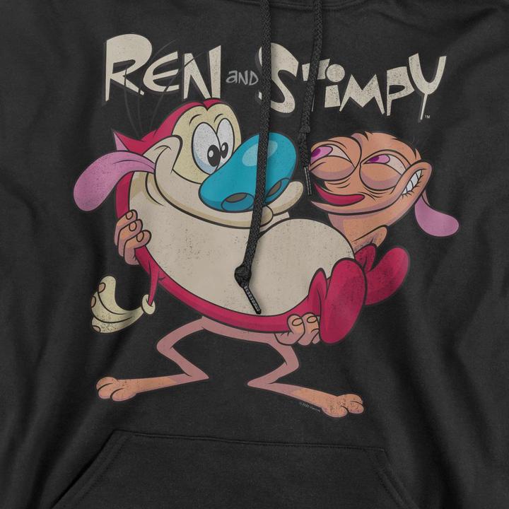 Immagine prodotto Ren & Stimpy Two Of A Kind Felpa con Cappuccio Uomo (M)