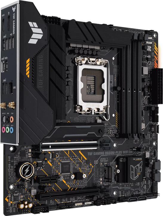 Actual product image ASUS TUF GAMING B660M-PLUS D4 (LGA 1700, Intel B660, mATX)