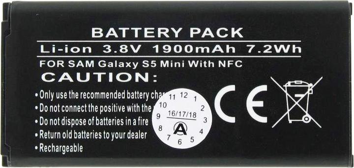 Actual product image Samsung Galaxy S5 Mini battery with NFC