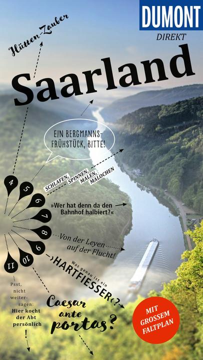Produktbild direkt Reiseführer Saarland (Deutsch, Wolfgang Felk, Nicole Sperk, 2025)