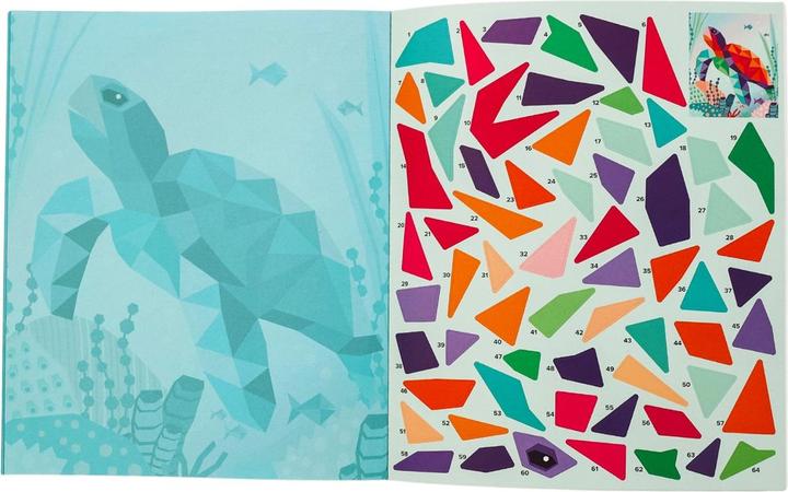 Produktbild Artista Sticker Painting Buch Ocean