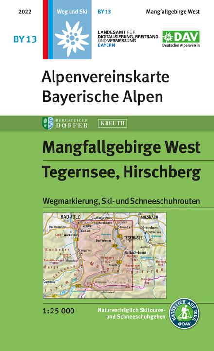 Produktbild Mangfallgebirge West, Tegernsee, Hirschberg