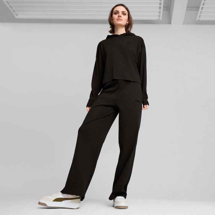 Image du produit Puma ESS ELEVATED Pantalon taille haute à jambes droites (XS)