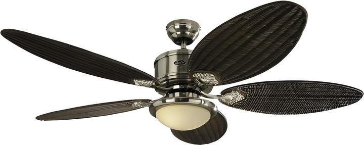 Produktbild CasaFan Deckenventilator Eco Elements Chrom 132 cm mit Licht