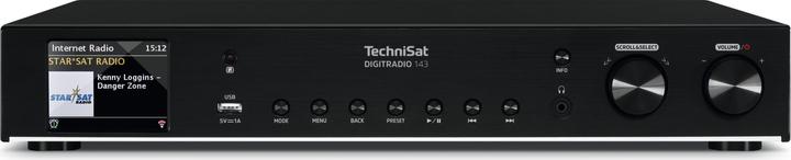 Image du produit TechniSat Radio numérique 143 CD (DAB+ DAB, FM, VHF, Bluetooth, WiFi)
