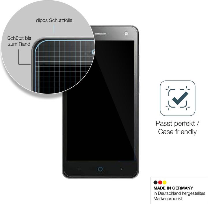 Produktbild Dipos Displayschutz Anti-Shock (1 Stück, ZTE Blade L3)
