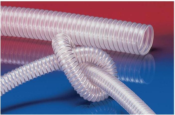 Image du produit Norres Tuyau de transport PU AIRDUC® PUR 350 AS Ø intérieur 110 mm Ø extérieur 117 mm 3,5 mm Longueur 10 m