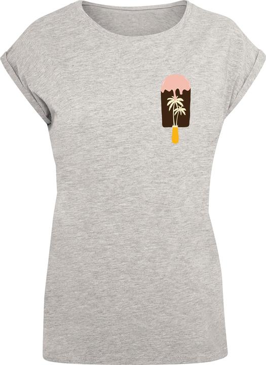 Merchcode Ladies Summer - Icecream T-Shirt - 112593