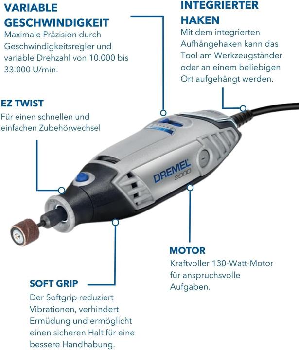 Actual product image Dremel 3000-5