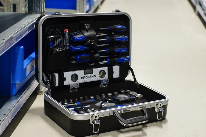 Produktbild Projahn Kompakt-Werkzeug-Koffer Nr. 8682 164tlg. 3/8" proficraft, im robusten ABS-Koffer (164 Teile)